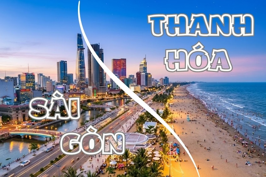 Phương tiện di chuyển từ Thanh Hóa đến Sài Gòn: Đi một chuyến, chạm hai nhịp sống￼