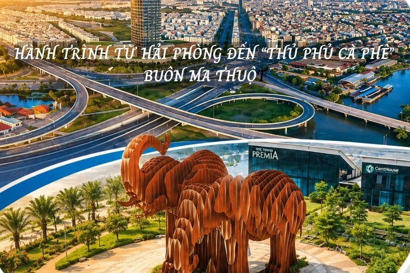 Tiết kiệm thời gian bay từ Hải Phòng đi Buôn Ma Thuột để thỏa sức phá đảo Tây Nguyên!